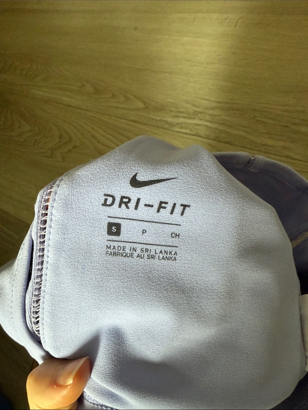 Nike Lavender Front-Zip Racerback Sports Bra - Picture 2 of 2
